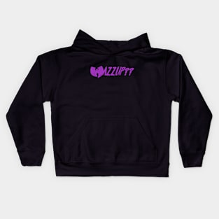 wazzup wutang purple Kids Hoodie